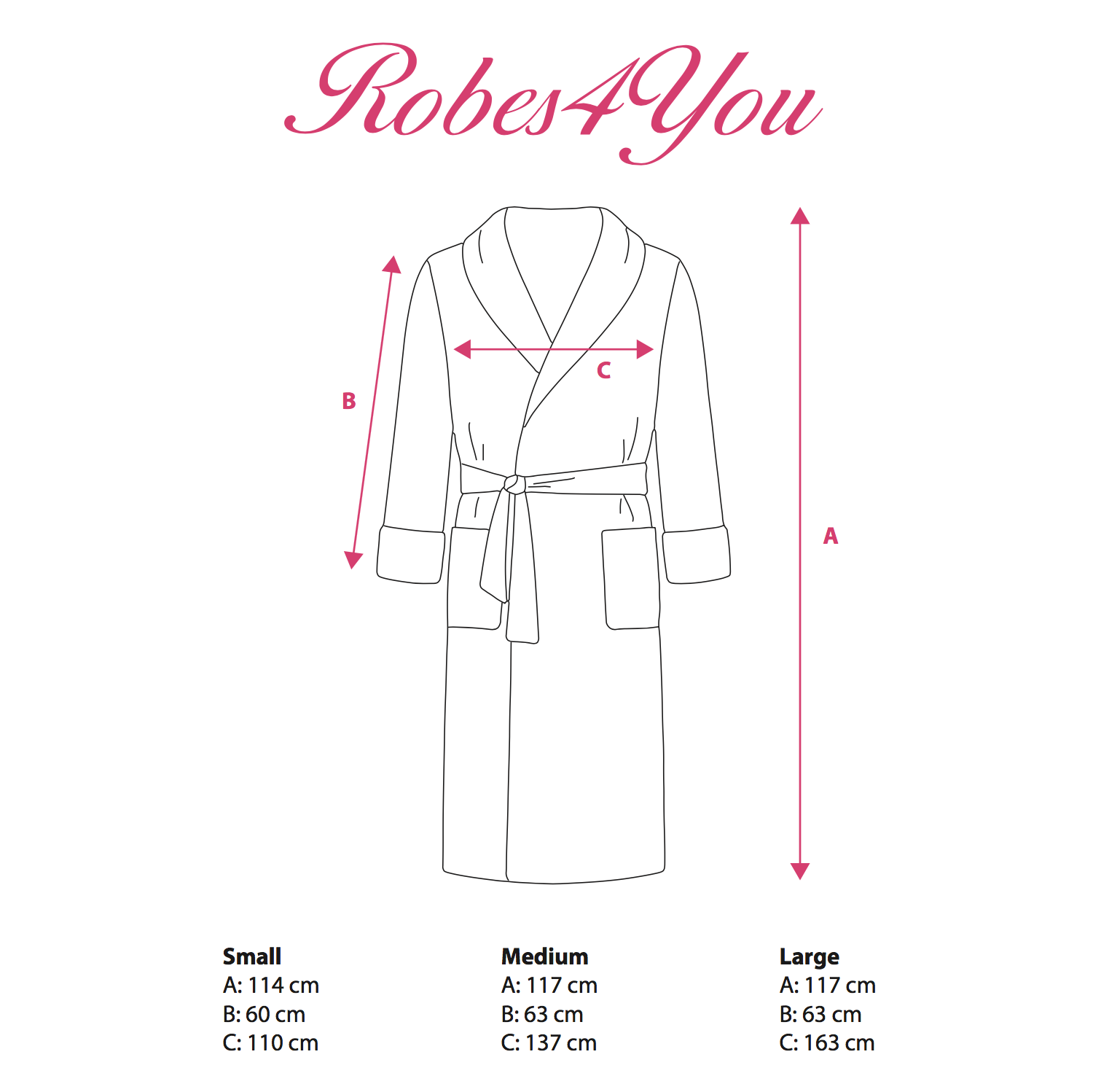 Robes4you-size chart 