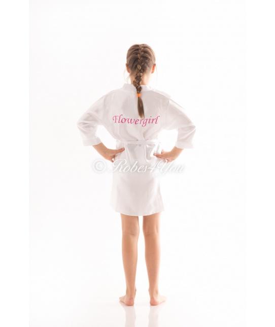 Flower girls hot sale robes