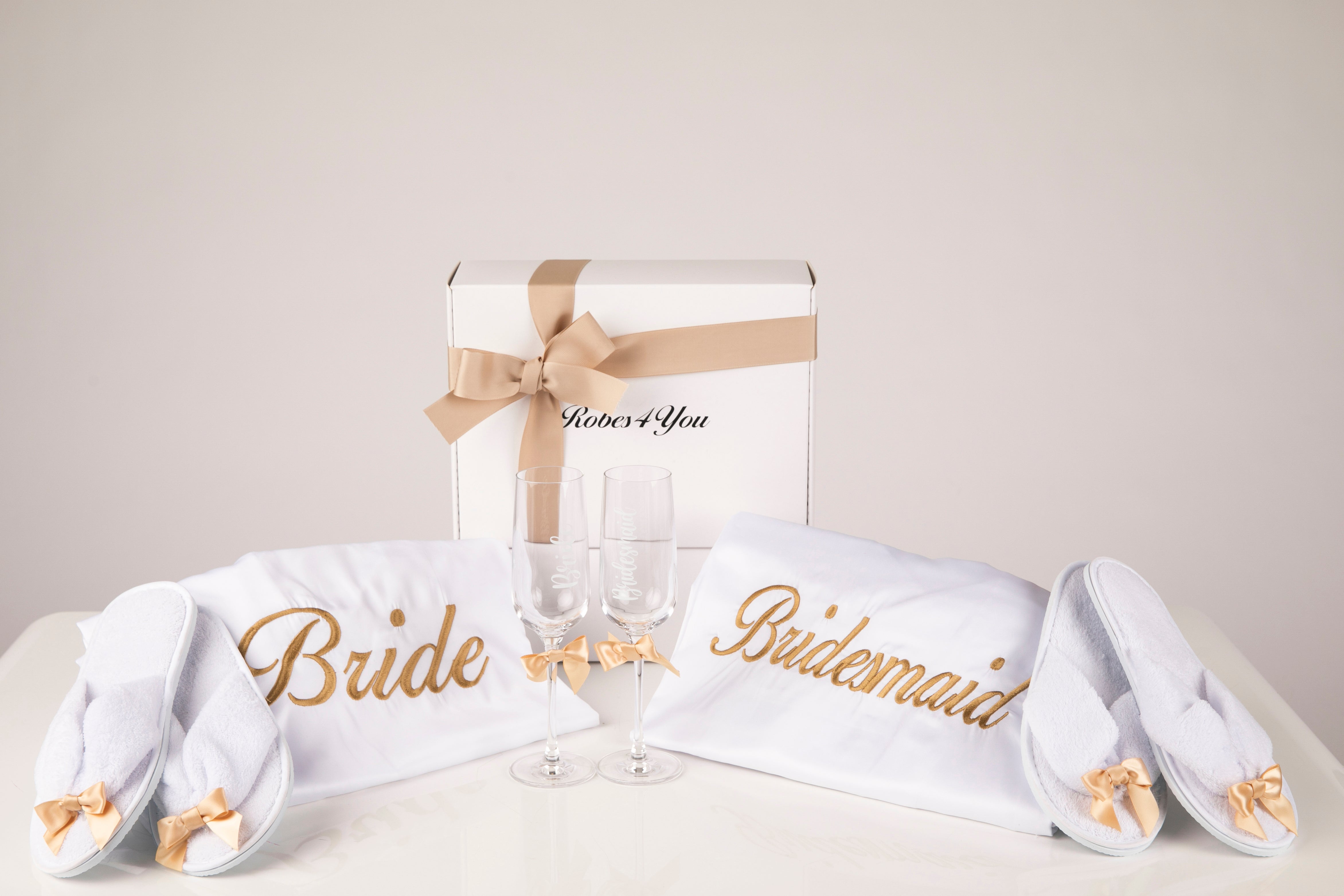 white bridal gift box-Robes4you 